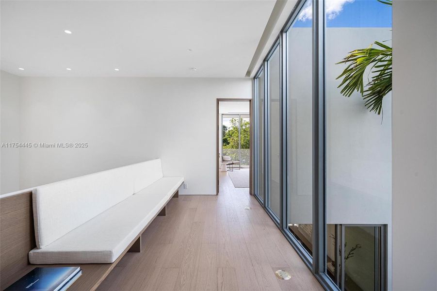 Furnished interior view inside a new home in , Miami (Image 15).