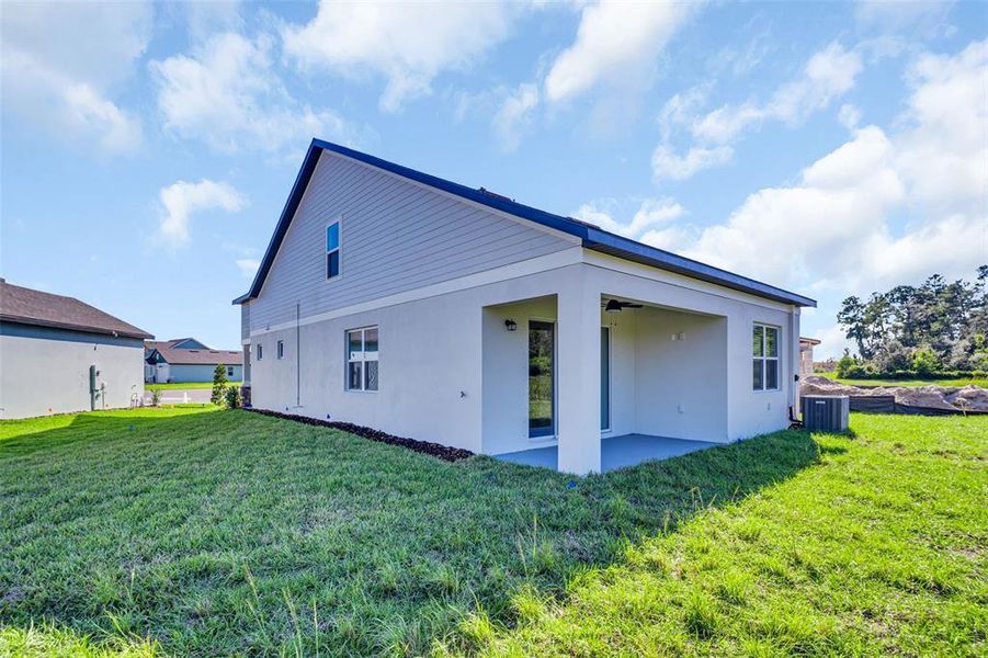 Exterior details and patio area of a home in Emerald Fields, Hudson (Image 3).