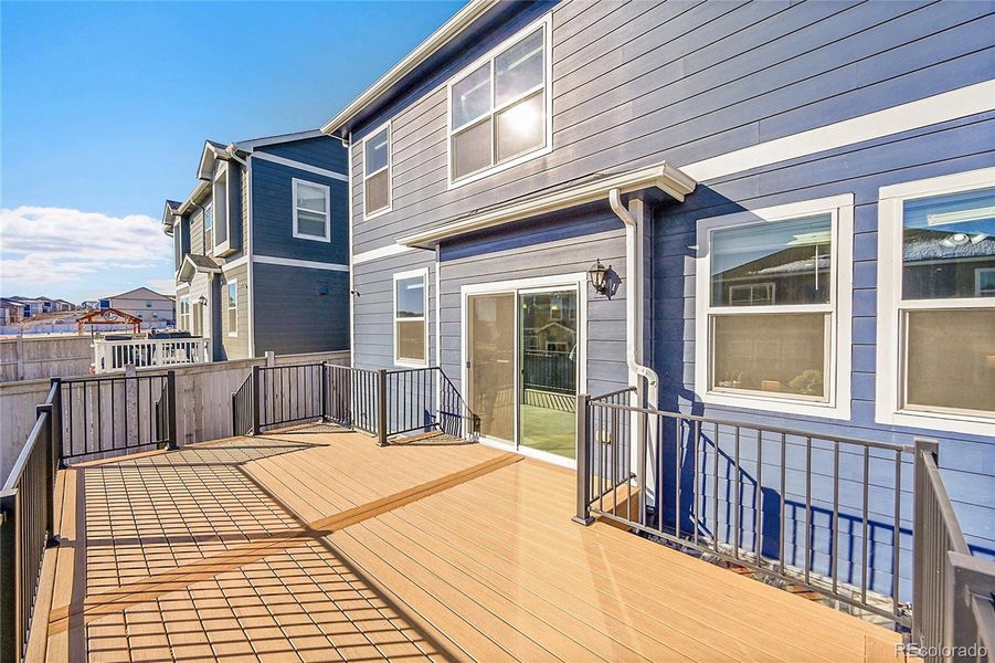 Exterior details and patio area of a home in , Parker (Image 19). Exterior details and patio area of a home in , Parker (Image 19).
