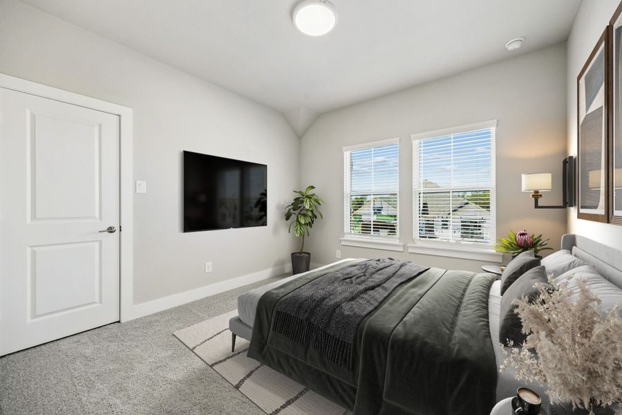 Furnished interior view inside a new home in Rainwater Crossing, Celina (Image 10).