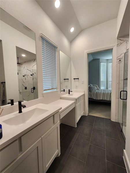 Furnished interior view inside a new home in Wildflower Ranch, Justin (Image 9).