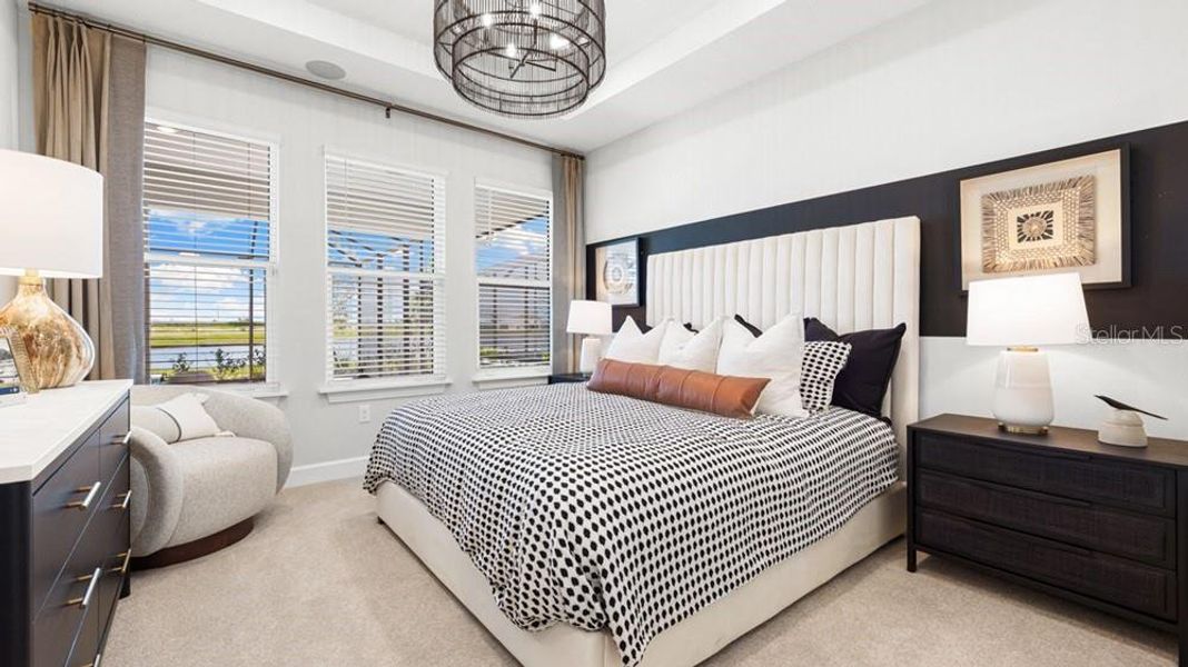 Furnished interior view inside a new home in Skye Ranch Community Group Page, Sarasota (Image 16).