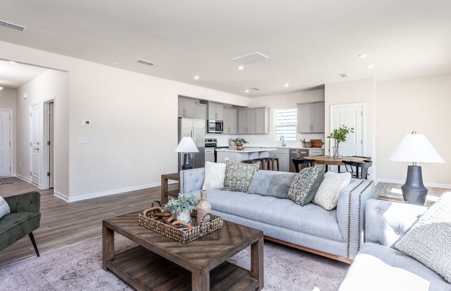 Furnished interior view inside a new home in Westford, Sanford (Image 4).