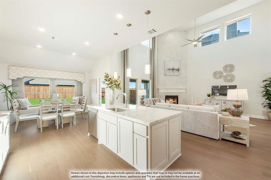 Furnished interior view inside a new home in Sonoma Verde, McLendon-Chisholm (Image 21).