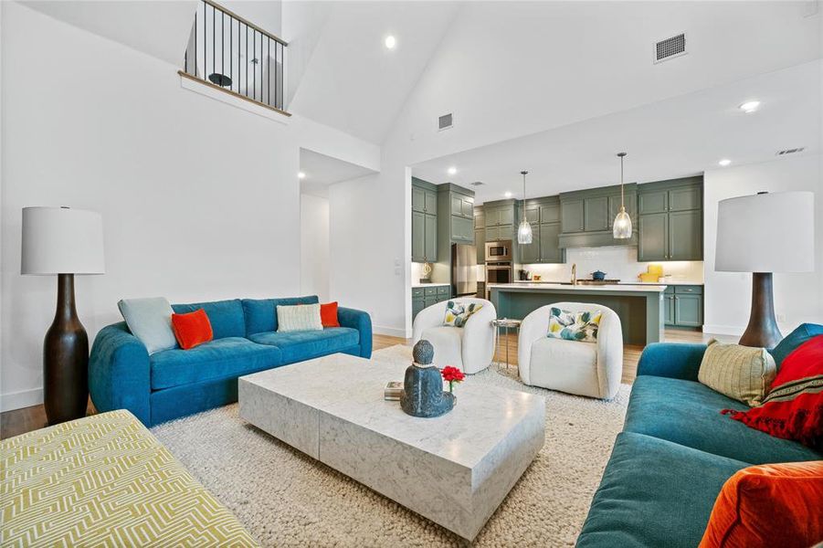 Furnished interior view inside a new home in , Prosper (Image 9).
