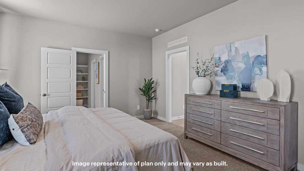 Furnished interior view inside a new home in Homestead at Parks Bell Ranch, Odessa (Image 8).