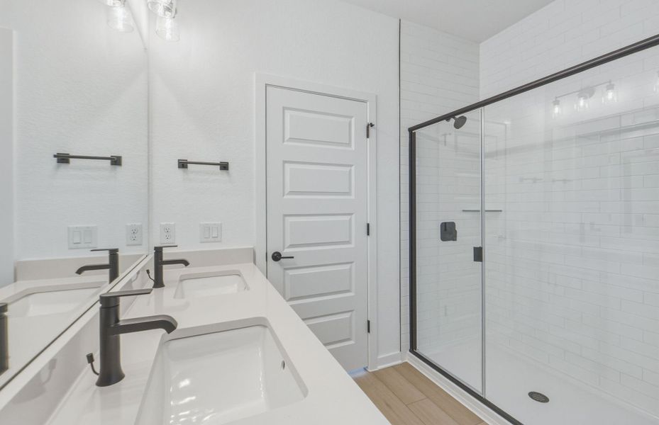 Furnished interior view inside a new home in Woodside, Georgetown (Image 6).