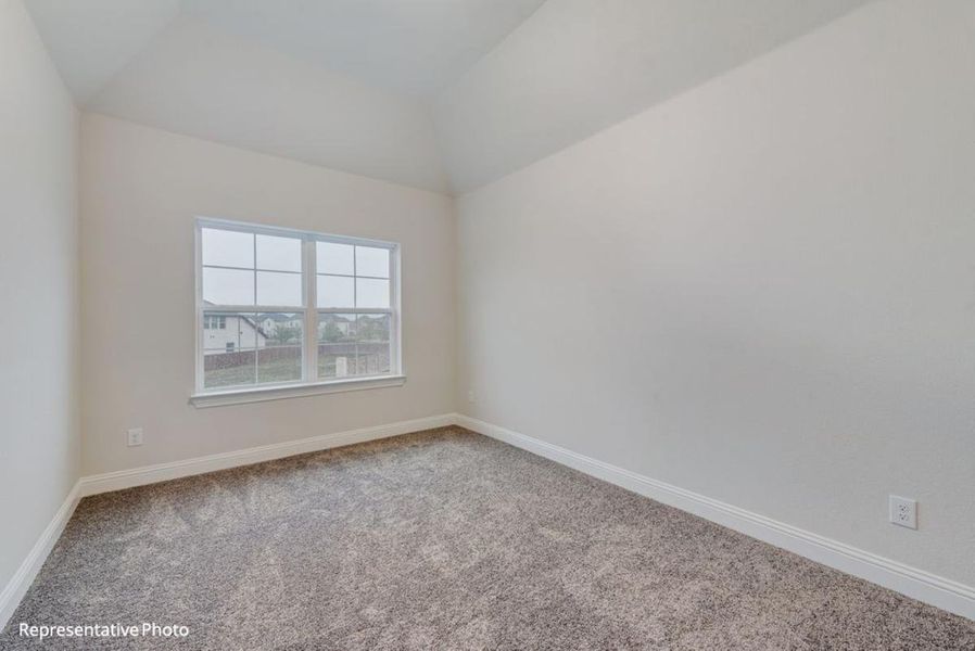 Representative unfurnished interior of a home built from the Hartford II by Grand Homes in Edgewater, Fate (Image 25).