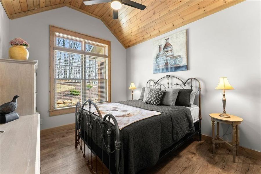 Furnished interior view inside a new home in , Cleveland (Image 45).