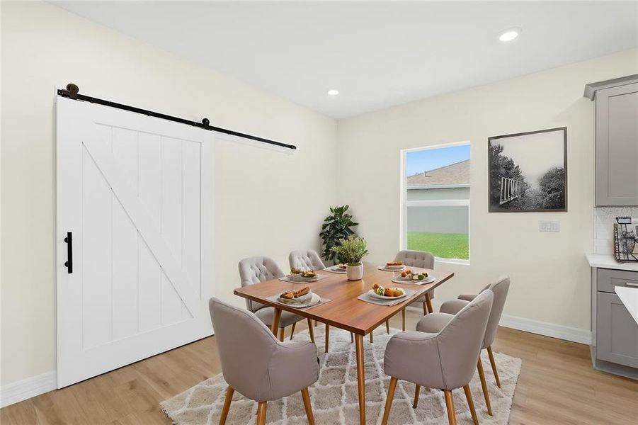 Furnished interior view inside a new home in , North Port (Image 6).