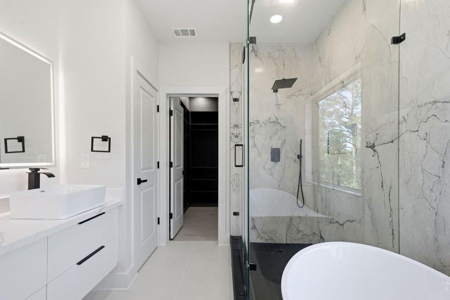 Furnished interior view inside a new home in , Decatur (Image 13).