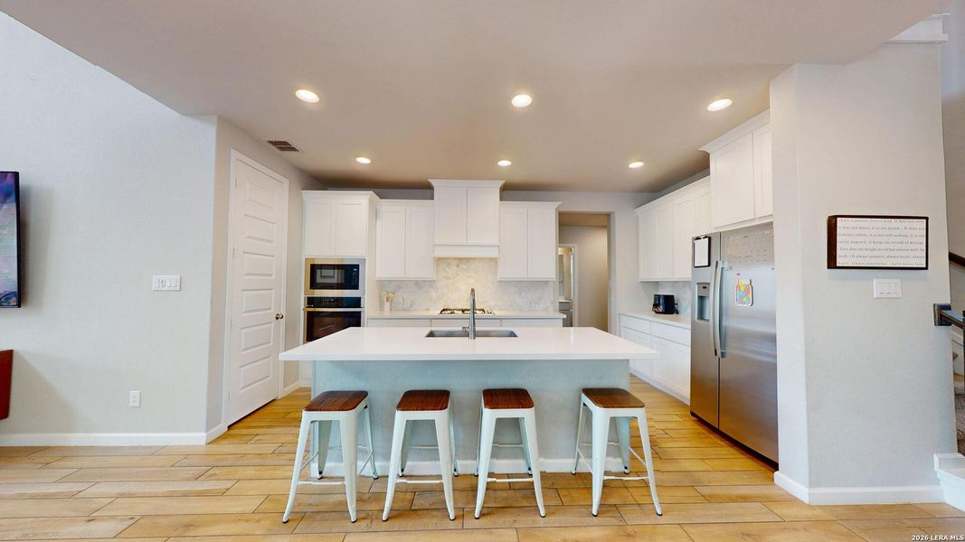 Furnished interior view inside a new home in Bison Ridge, San Antonio (Image 40).