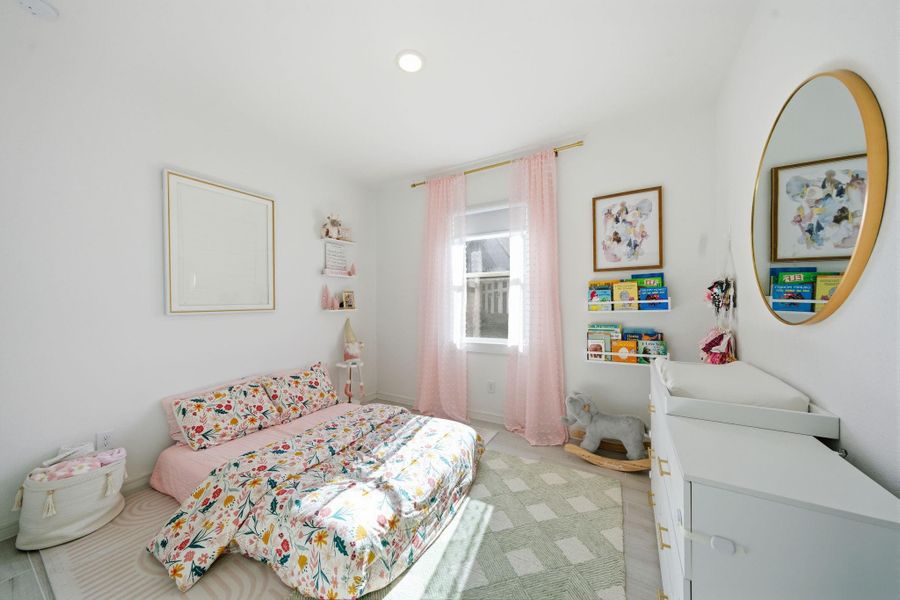 Bright and cozy bedroom