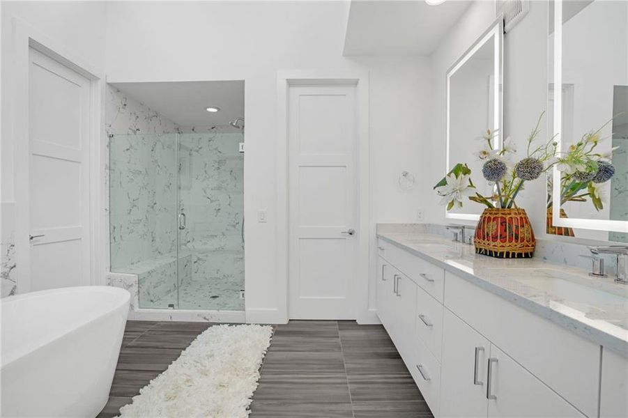 Example of Master bath