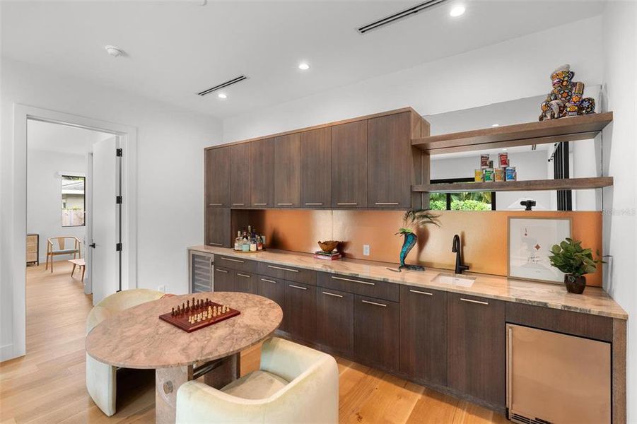Furnished interior view inside a new home in , Sarasota (Image 45).