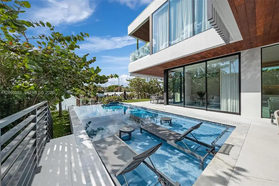 Exterior details and patio area of a home in , Miami Beach (Image 19).