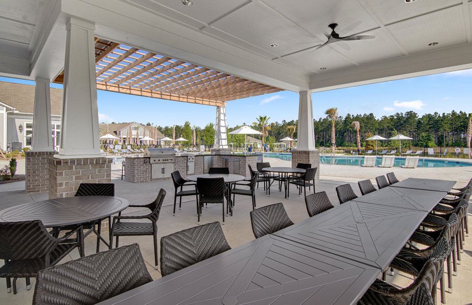 Community amenities in K. Hovnanian's® Four Seasons at Lakes of Cane Bay, Summerville (Image 56).