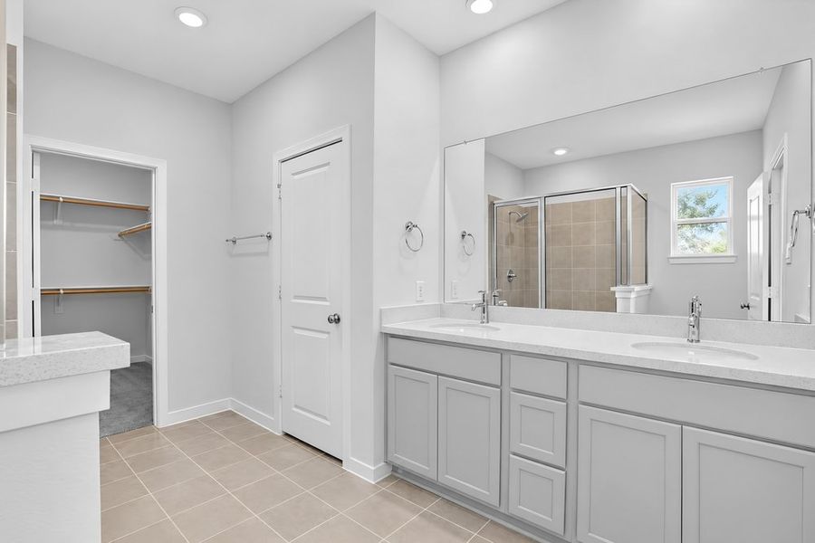 Furnished interior view inside a new home in Avalon at Cypress, Cypress (Image 6).