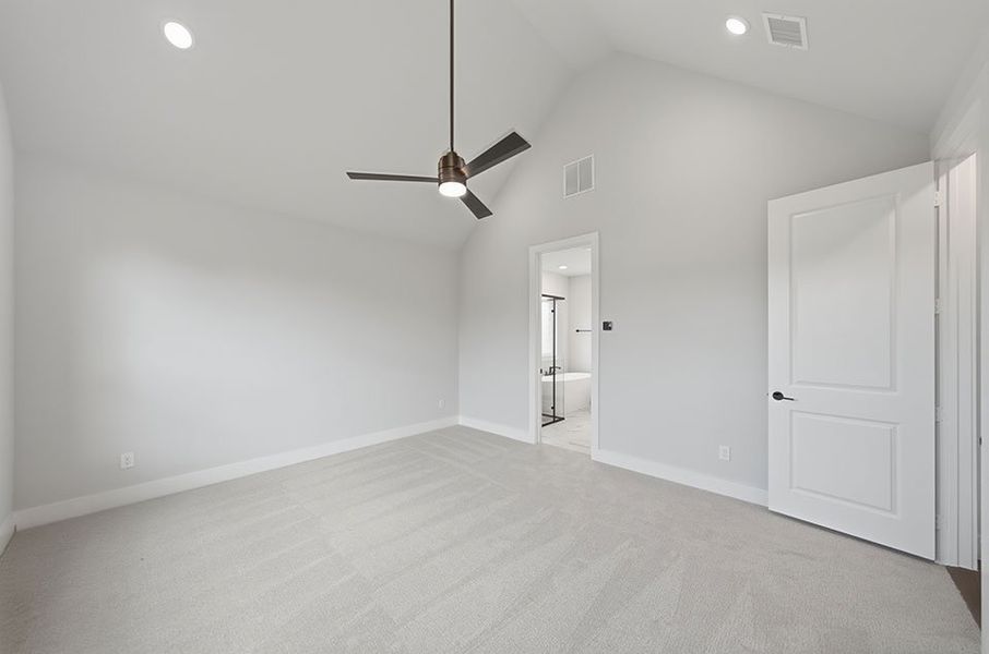Spacious, unfurnished interior of a new home in The Homestead - 62', Rockwall (Image 33). Spacious, unfurnished interior of a new home in The Homestead - 62', Rockwall (Image 33).