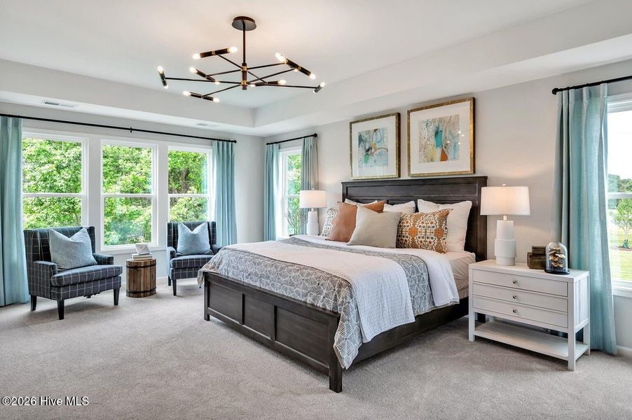 Furnished interior view inside a new home in Coastal Haven, Leland (Image 6).