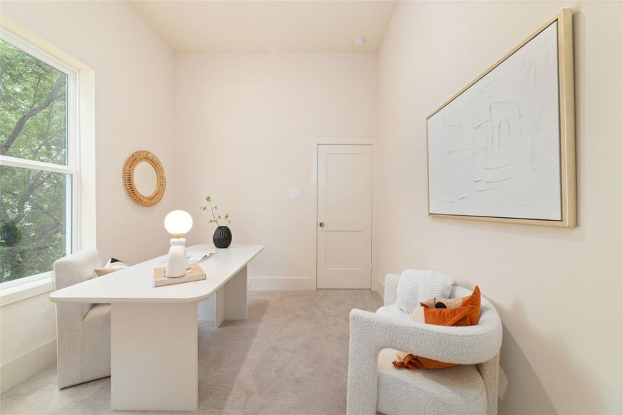 Furnished interior view inside a new home in , Houston (Image 13). Furnished interior view inside a new home in , Houston (Image 13).