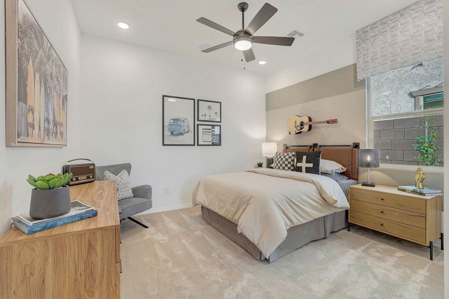 Representative furnished interior of a home built from the Cobalt by Mattamy Homes in Tyler Ranch, Buckeye (Image 36).