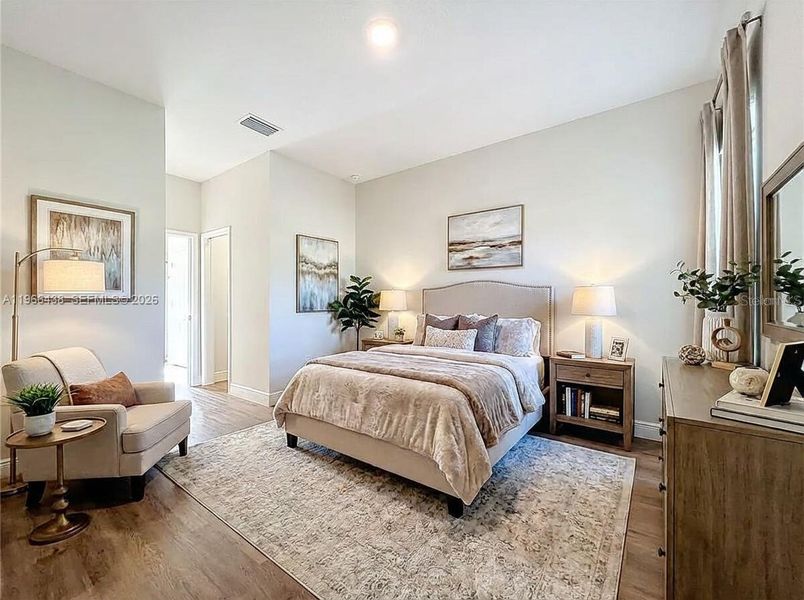 Furnished interior view inside a new home in , Citrus Springs (Image 9).