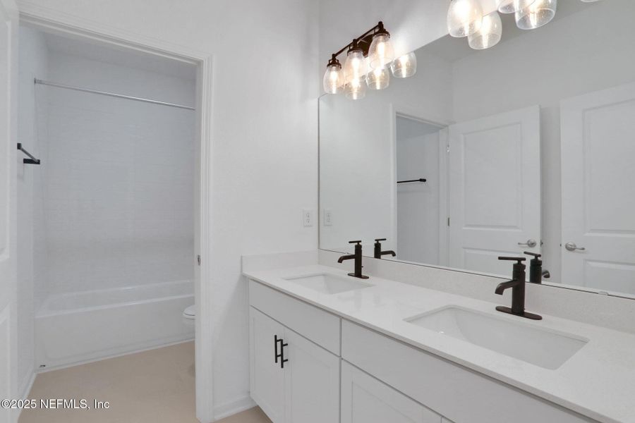 Furnished interior view inside a new home in Jennings Farm, Middleburg (Image 7). Furnished interior view inside a new home in Jennings Farm, Middleburg (Image 7).