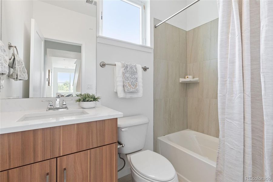 Furnished interior view inside a new home in , Denver (Image 17).