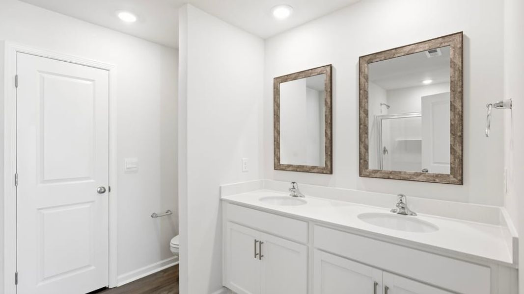 Furnished interior view inside a new home in Covington Village, Greer (Image 12).