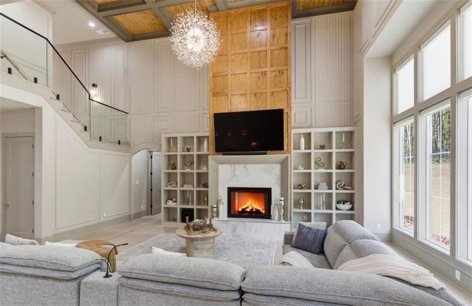 Furnished interior view inside a new home in , Tyrone (Image 34).