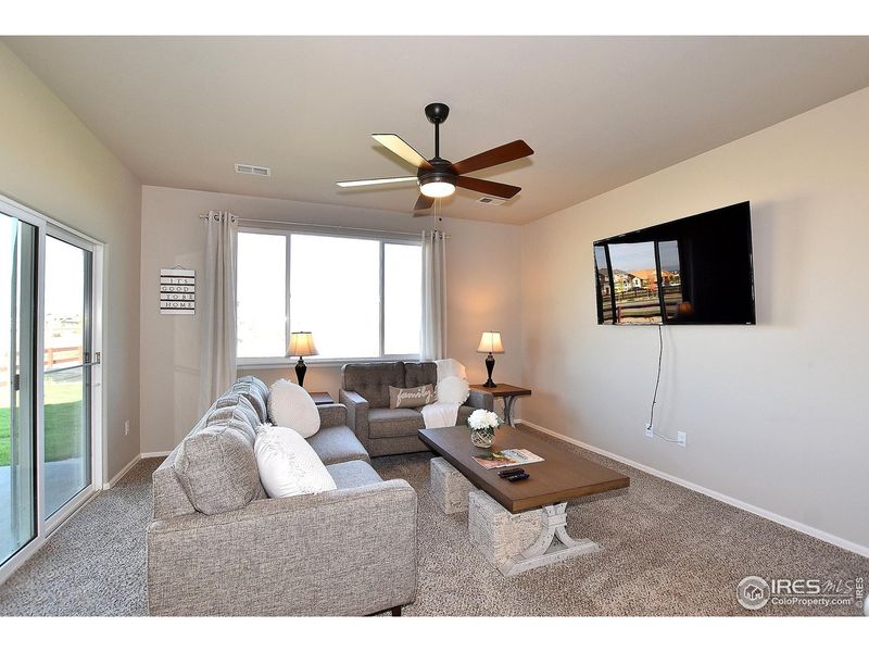 Furnished interior view inside a new home in Southridge, Johnstown (Image 14).