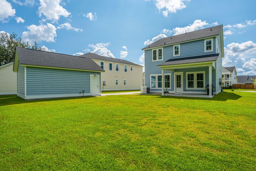 Front exterior of a new home in , Summerville, SC, highlighting curb appeal (Image 22).