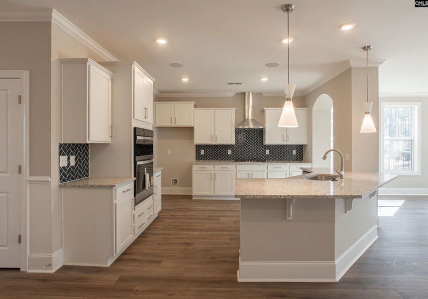 Furnished interior view inside a new home in The Cove, Sumter (Image 7).