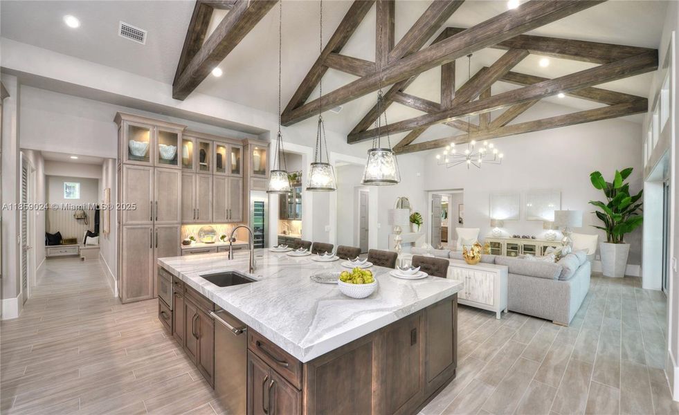Furnished interior view inside a new home in Prestwick Estates, Ormond Beach (Image 24).