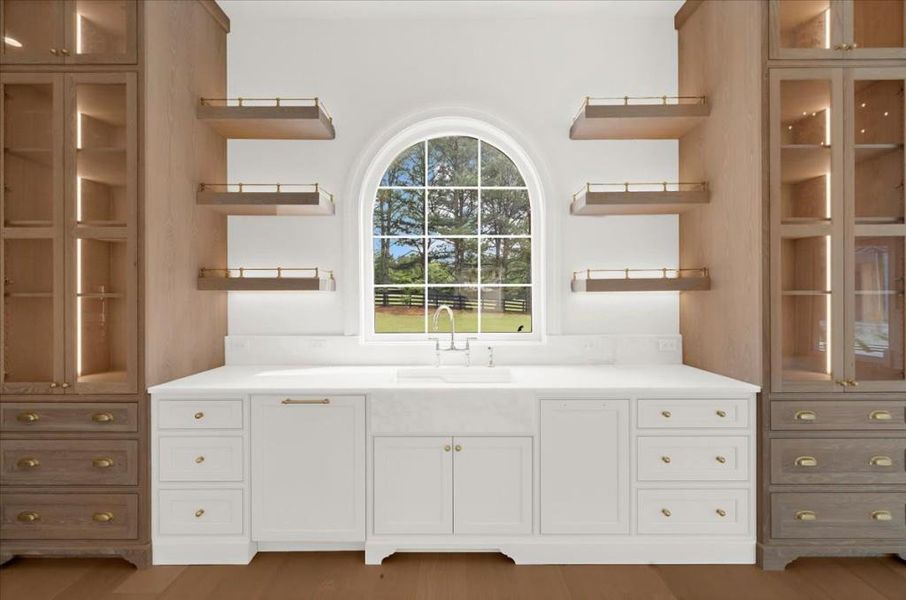 Furnished interior view inside a new home in , Canton (Image 53).
