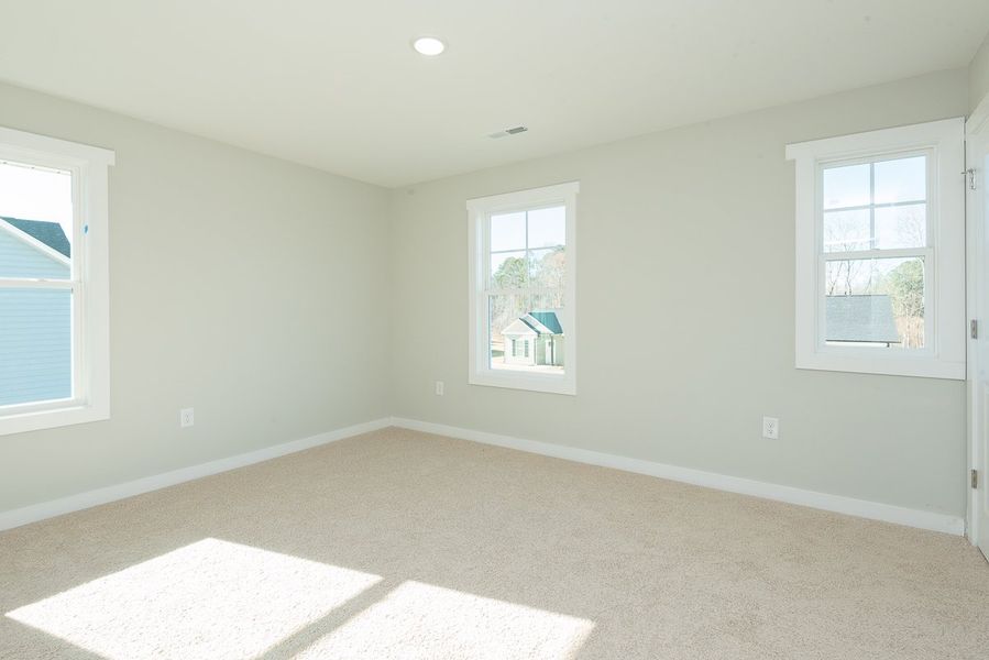 Representative unfurnished interior of a home built from the Marshall by Foundation Home Builders LLC in Pinnix Loop, Burlington (Image 20).