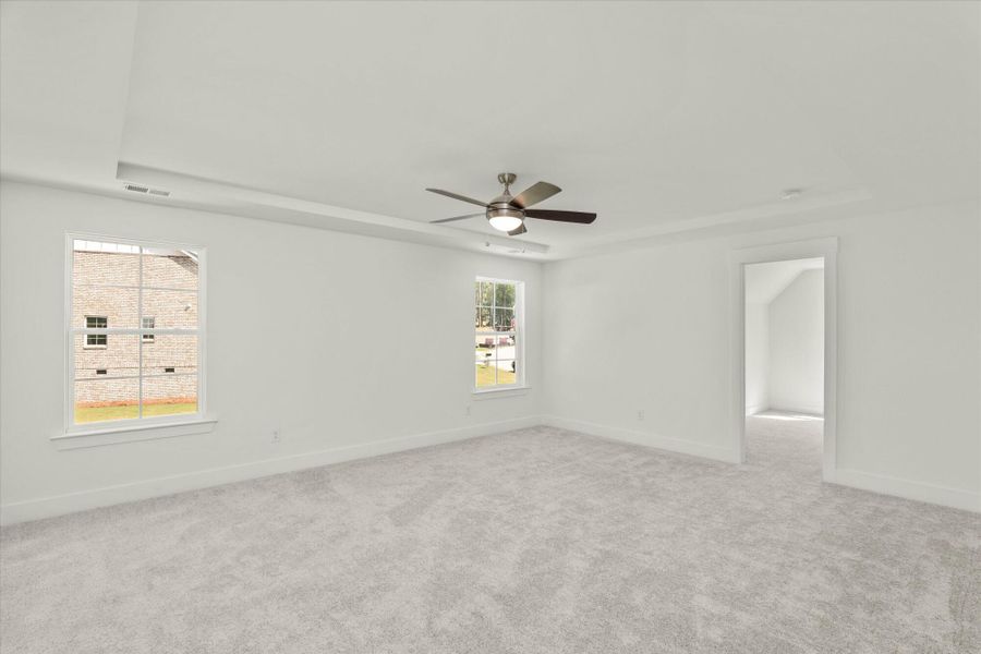 Spacious, unfurnished interior of a new home in The Village at Horse Creek, Graniteville (Image 22). Spacious, unfurnished interior of a new home in The Village at Horse Creek, Graniteville (Image 22).