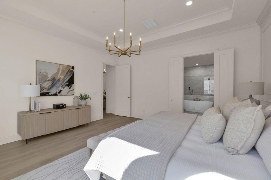 Furnished interior view inside a new home in Annecy, Nolensville (Image 33).