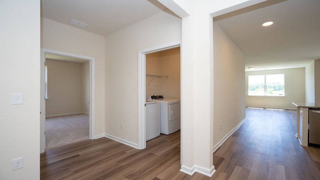 Representative unfurnished interior of a home built from the CALI by D.R. Horton in Lochaven, Conway (Image 22).