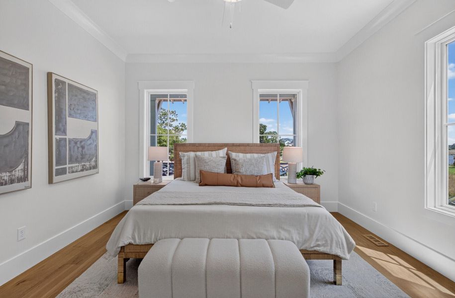 Furnished interior view inside a new home in , Johns Island (Image 16).