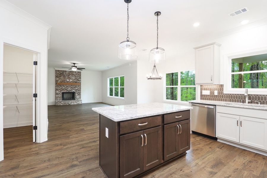Furnished interior view inside a new home in Woodland Hills, Loganville (Image 8).