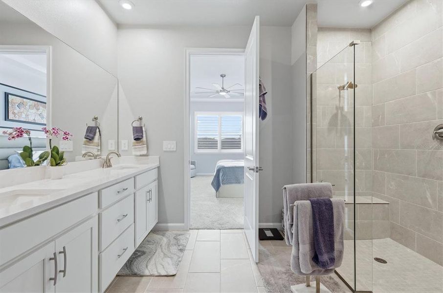 Furnished interior view inside a new home in , Venice (Image 18). Furnished interior view inside a new home in , Venice (Image 18).