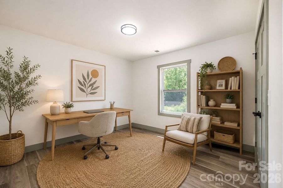3rd Bedroom virtually staged with furniture placement ideas 3rd Bedroom virtually staged with furniture placement ideas
