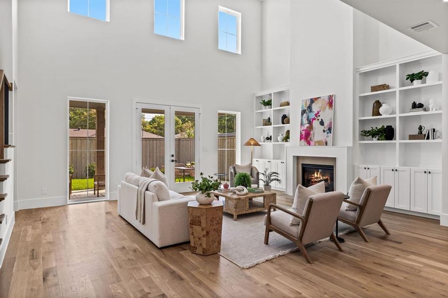 Furnished interior view inside a new home in , Dallas (Image 5). Furnished interior view inside a new home in , Dallas (Image 5).