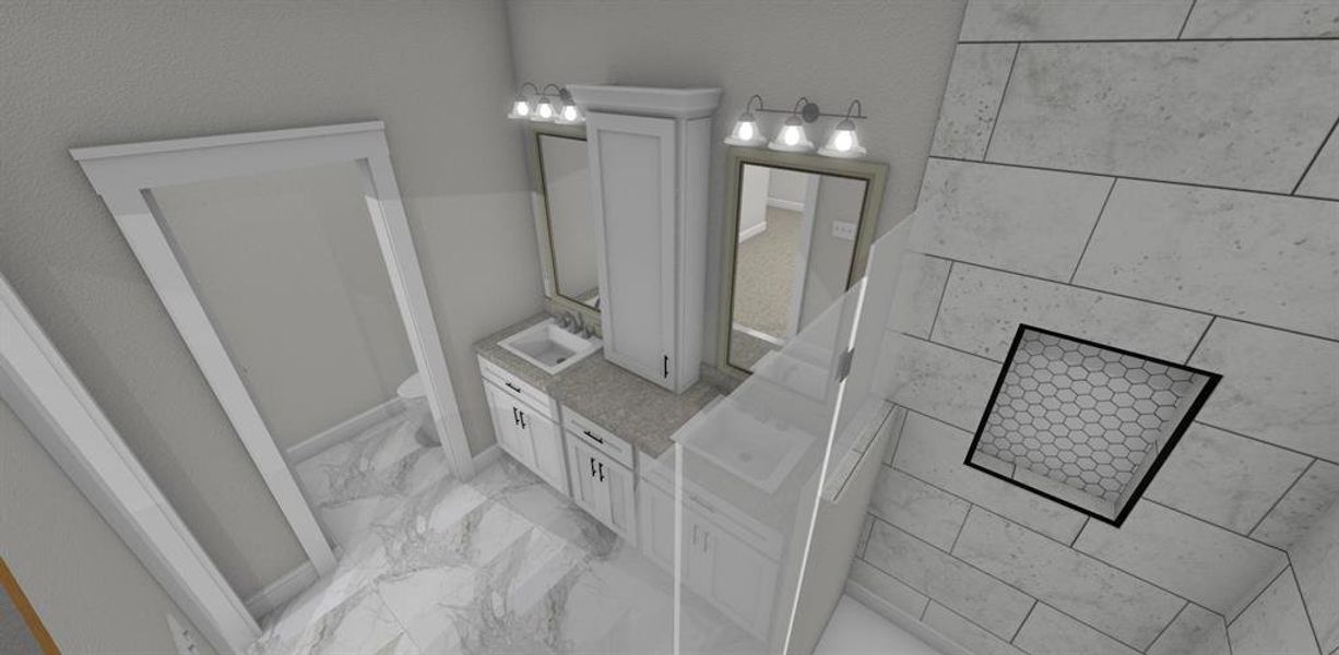 Furnished interior view inside a new home in , Sherman (Image 7).