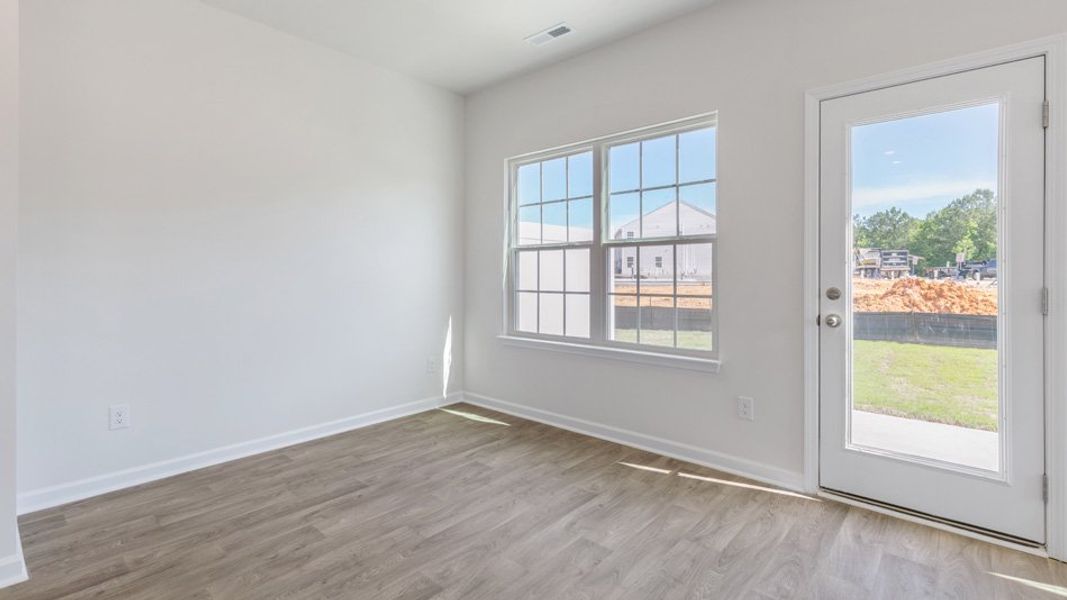 Spacious, unfurnished interior of a new home in The Townes at Matthews Landing, Fuquay Varina (Image 16). Spacious, unfurnished interior of a new home in The Townes at Matthews Landing, Fuquay Varina (Image 16).