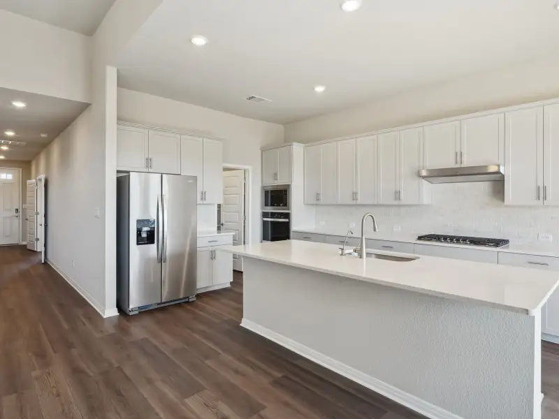 Furnished interior view inside a new home in Opal Meadows, Kyle (Image 3).