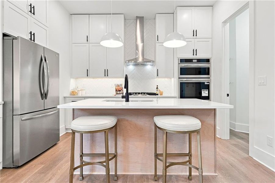 Furnished interior view inside a new home in , Fairburn (Image 32).