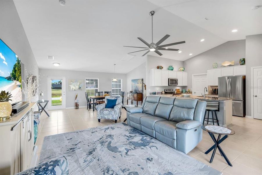 Furnished interior view inside a new home in , Punta Gorda (Image 3). Furnished interior view inside a new home in , Punta Gorda (Image 3).